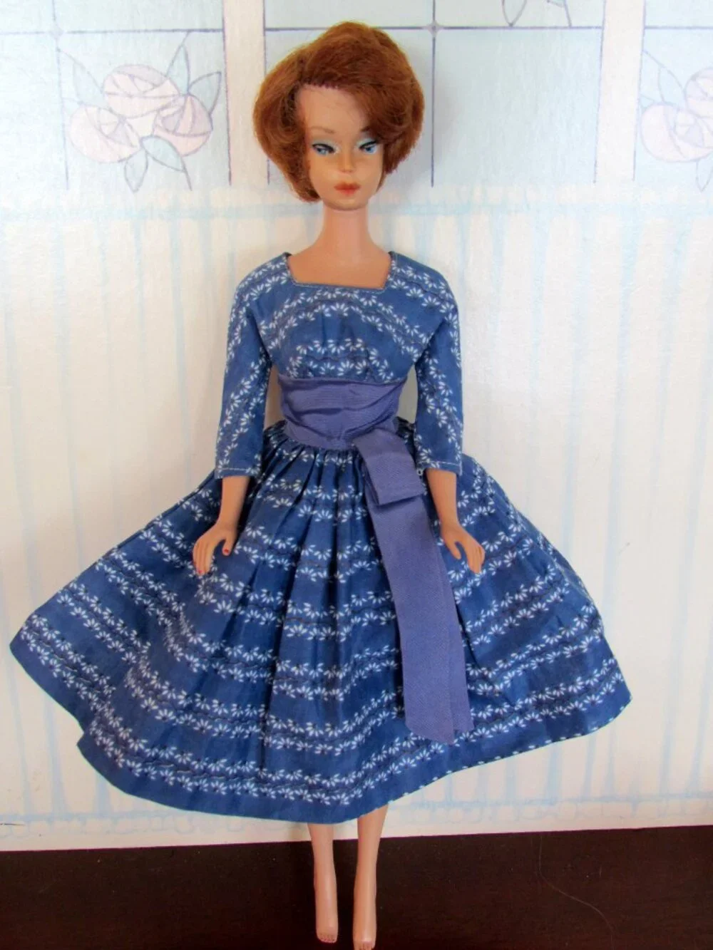VINTAGE 1961 TITIAN BUBBLE CUT BARBIE LOT, NO GREEN EAR LET'S DANCE, SENIOR PROM